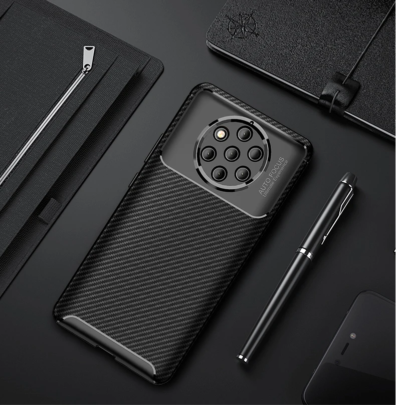 Чехол из углеродного волокна для телефона NOKIA X6/6 1 plus/5 1/3 1/2 1/X5/X7/7 1/9/3. plus/7