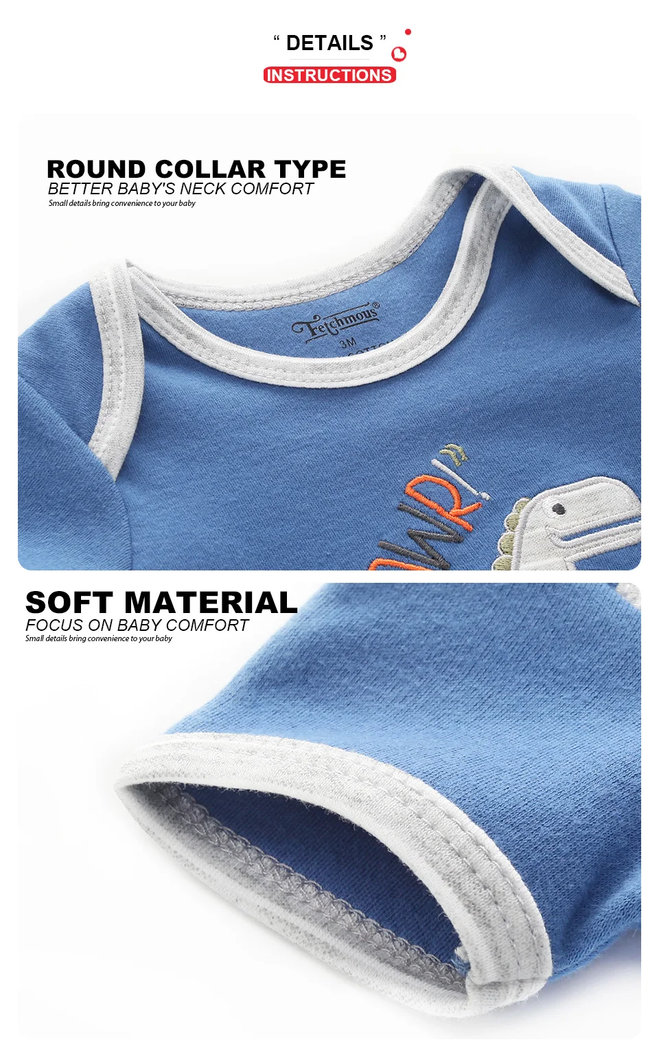 Для маленьких мальчиков одежда 3 шт./компл. мультфильм ropa bebe модная одежда для девочек костюм-боди для Одежда для новорожденных детей короткий рукав детский костюм пижамы