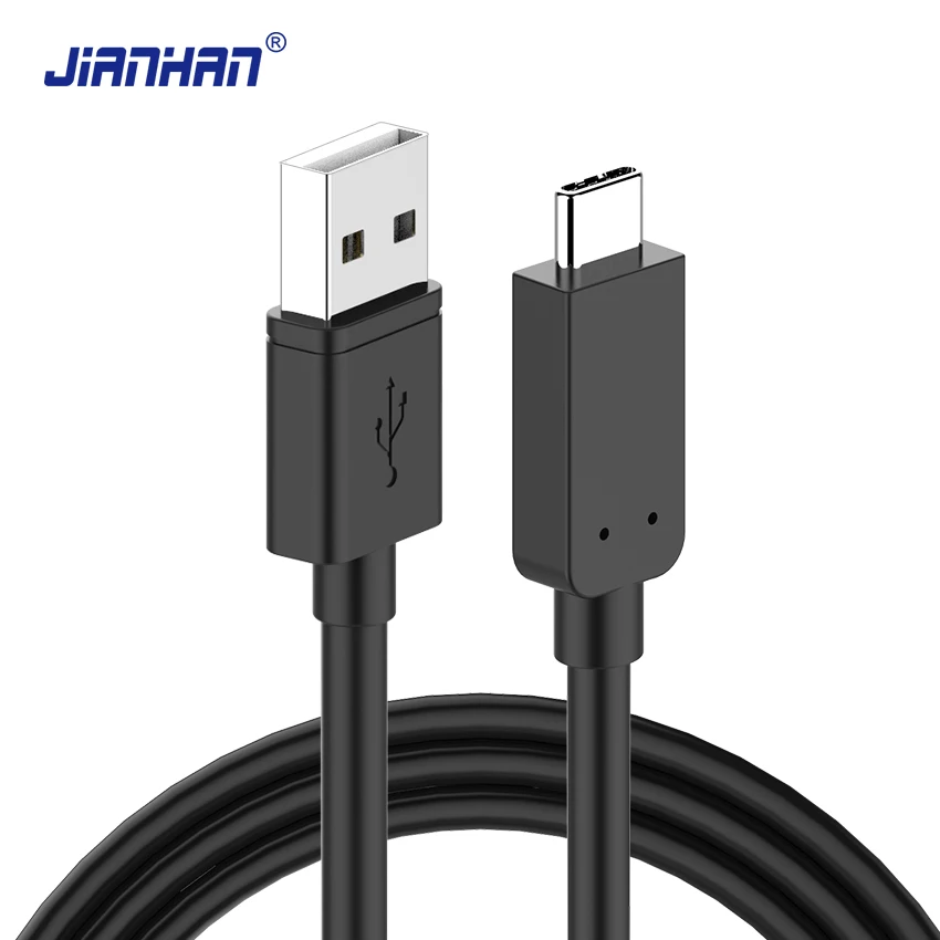 Кабель JianHan для быстрой зарядки с USB Type C на 2 0 кабели передачи данных Xiaomi Mi Huawei OnePlus