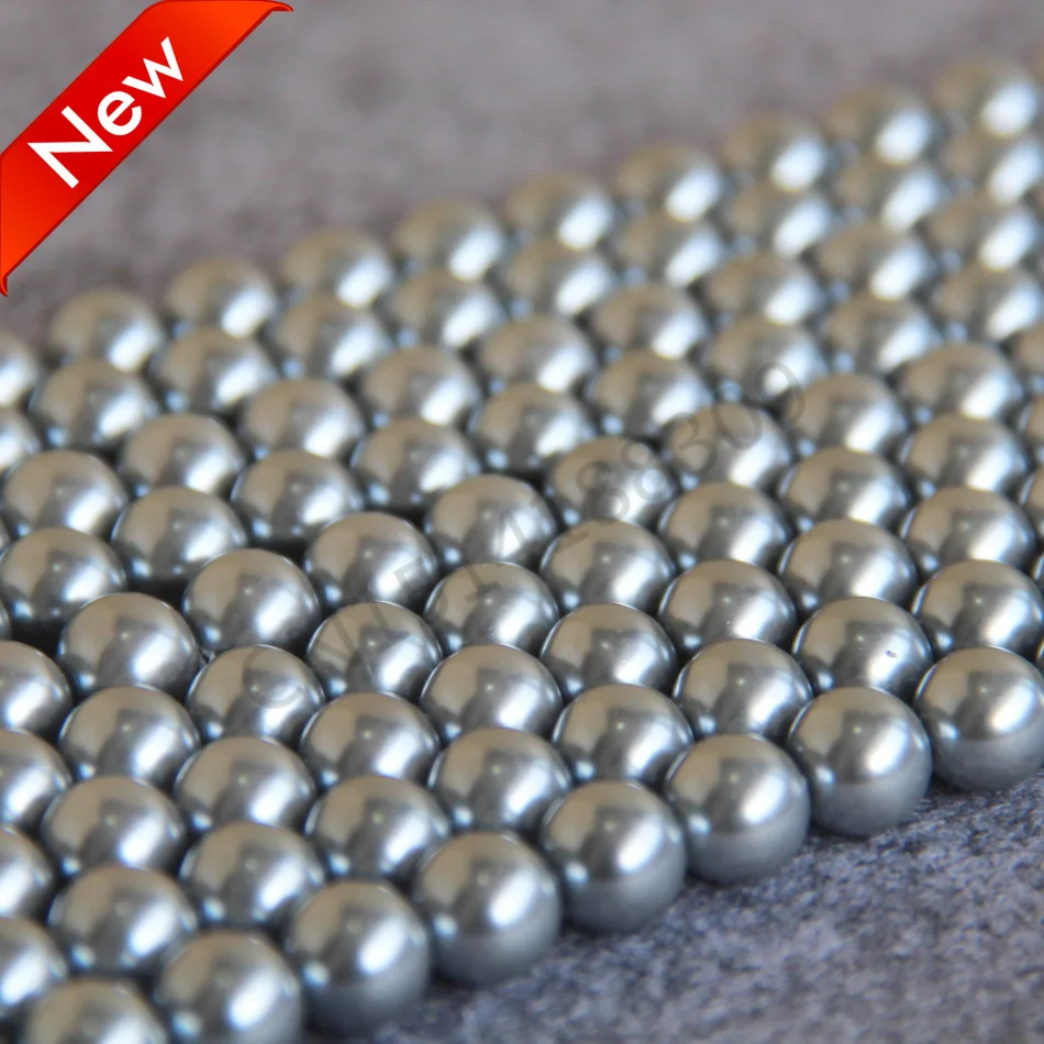 Ожерелье и браслет 10 мм серебряная ракушка жемчужные бусины сделай сам подарок