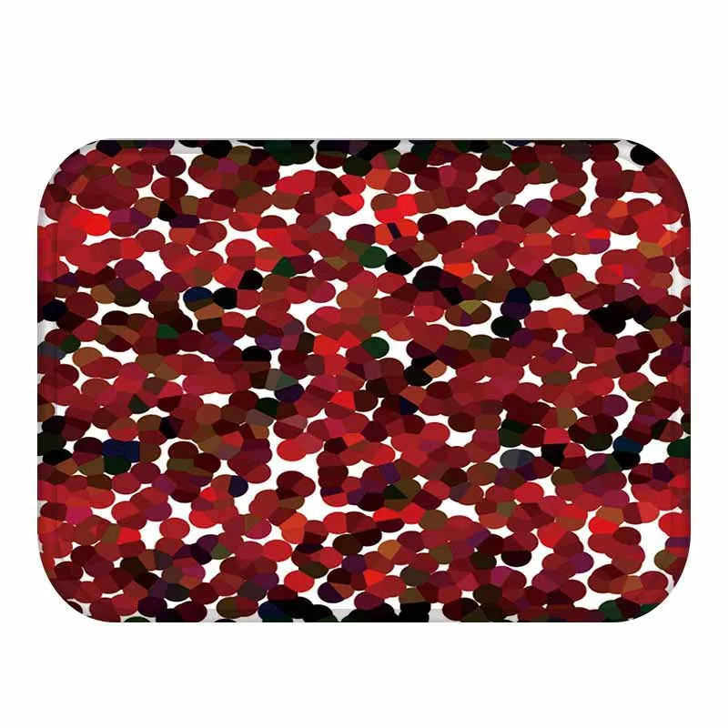 40x60 см квадратный Противоскользящий коврик с геометрическим узором напольный
