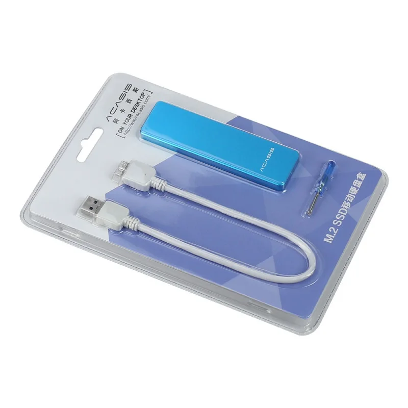 Acasis FA 2423 SSD корпус жесткий диск чехол для M2 NGFF M.2 внешнего USB 3 0 2242/2260/2280|disk drive case|drive