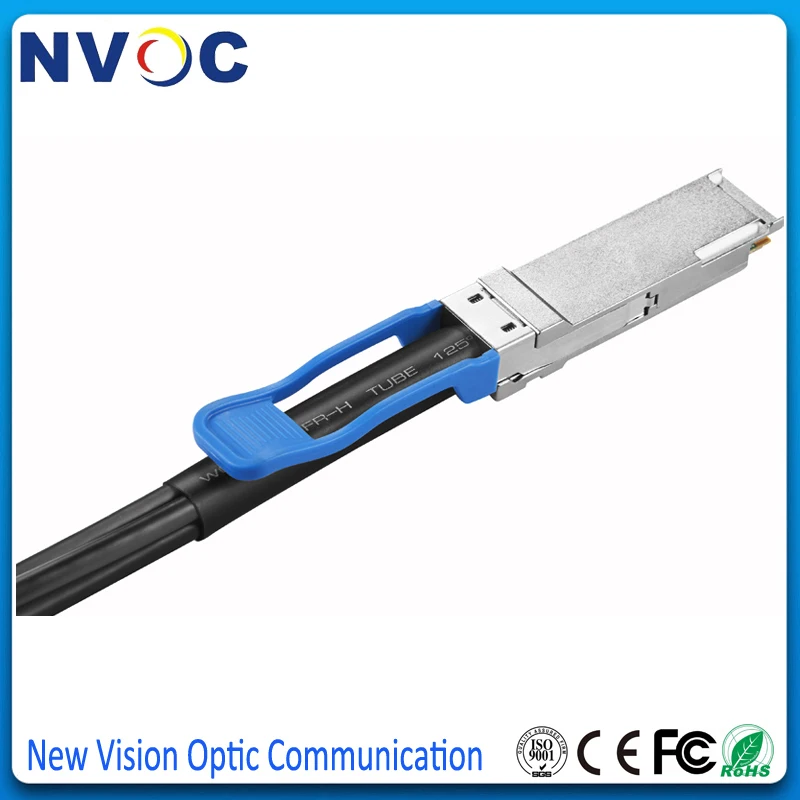 Бесплатная доставка 1 м (3 фута) телефон совместимый с 100GQSFP28 до 4x25G SFP28 Пассивный