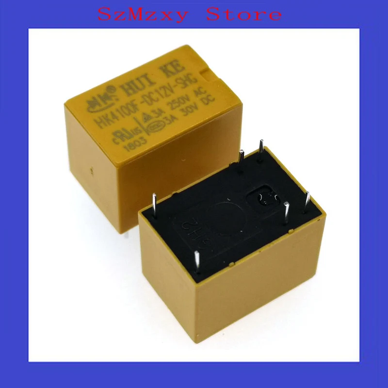 

5PCS/Lot Relay HK4100F-DC12V-SHG HK4100F DC12V-SHG 12V DIP6