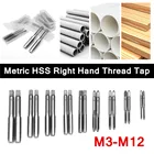Набор смесителей с резьбой, винтовые насадки из быстрорежущей стали для правосторонних инструментов, М3, М4, М5, М6, М8, М9, М12, 2 шт.