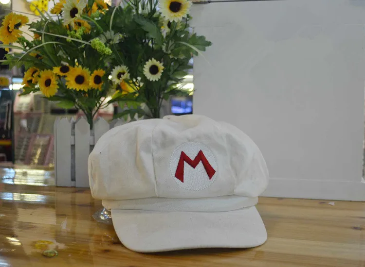2018 Новый Супер Марио. Мэри восьмиугольная Кепки и Sunbonnet взрослых шапка Косплэй