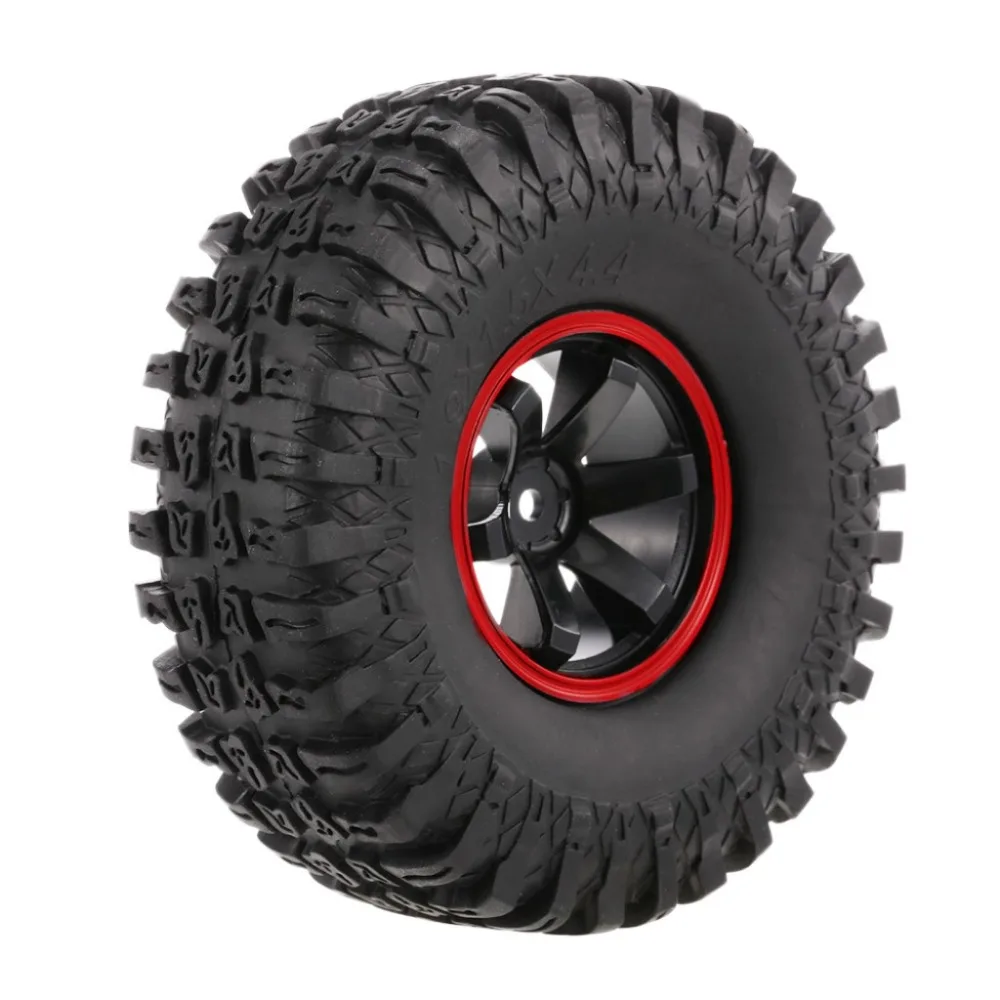 4 шт. 118 мм 1 9 дюйма резиновые шины для колес 1:10 RC Rock Crawler Axial SCX10 90047 RC4WD D90 D110 TF2 Traxxas TRX