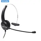 10 шт., новинка, гарнитура RJ9 для колл-центра, Polycom Avaya Nortel, гарнитура для колл-центра, гарнитура с разъемом RJ9RJ11