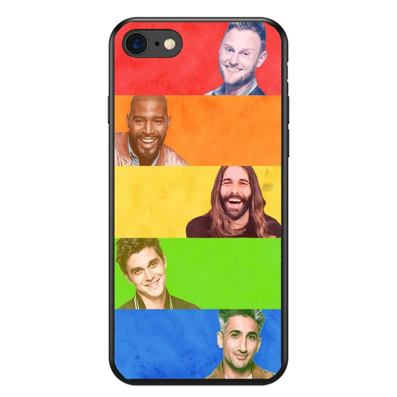Queer Eye для прямых парней Мягкий Силиконовый ТПУ чехол телефона iphone 4 5 6 7 8 PLUS X XS XR XMAX