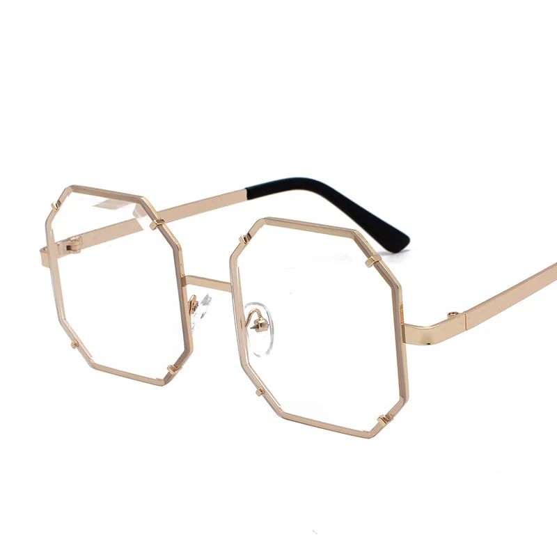 C6 Gold clear HBK модные квадратные солнцезащитные очки Modis унисекс Oculos De Sol Feminino роскошные женские брендовые дизайнерские солнцезащитные очки UV400 Винтажные - Цвет линз: C6 Gold clear