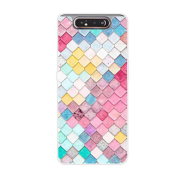 17 Чехол для телефона для samsung galaxy A80 чехол A80 силиконовый чехол Мягкий ТПУ чехол для samsung galaxy A80 A 80 чехол милый для galaxy a80 - Цвет: 17