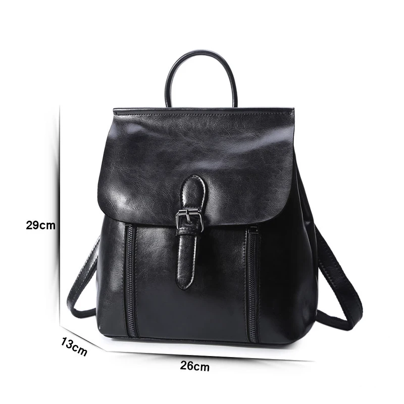 Hot Sales Genuine Leather Multifunction Female Casual Backpack Brand Designer Women small Cowhide 2019 New | Багаж и сумки