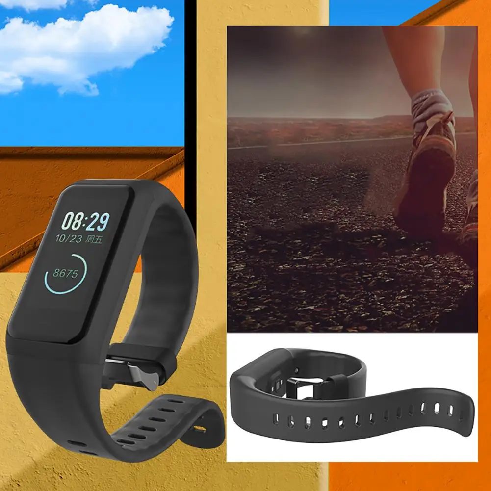 Сменный силиконовый ремешок для часов для Huami Amazfit Cor 2 Аксессуары для смарт-браслета наручный ремешок 4 цвета