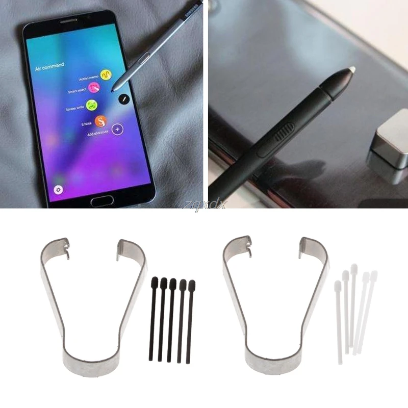 Запасной наконечник для Samsung Galaxy Note 5 / 4 /3 сменный перо стилуса с зажимом Прямая