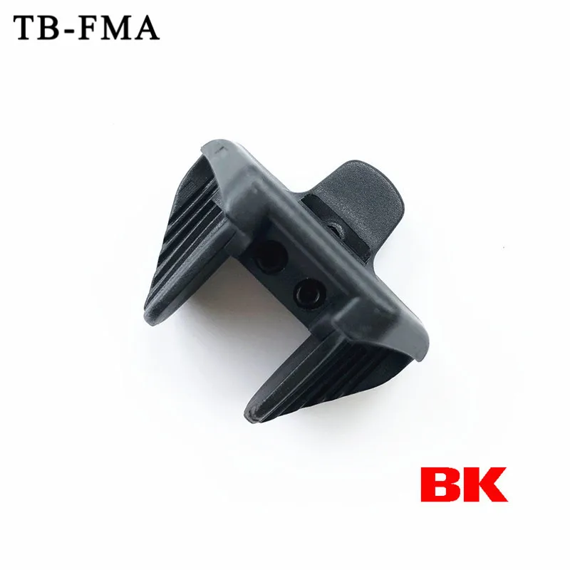 BLACK TB-FMA, новинка, пластиковый удлиненный выпуск, охотничьи ружья, аксессуары для Saiga/Vepr винтовок и всех AK47/74 вариантов - Цвет: BLACK