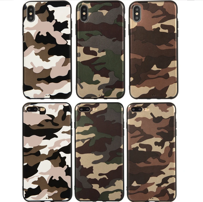 Чехол для iPhone 11 X XS max XR армейский зеленый камуфляжный чехол телефона 5 6 6S 7 8 Plus