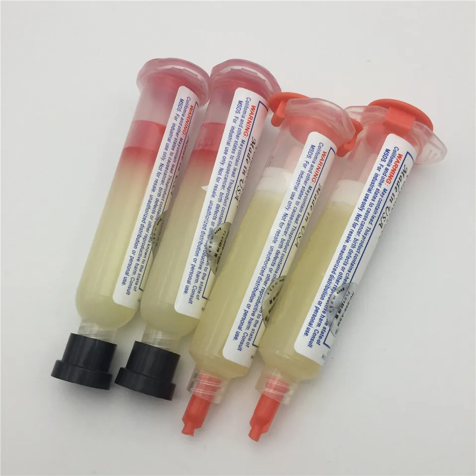 4 шт./лот Сделано в США! 10cc пастообразный флюс паста без свинца + 8 иглы|lot|lot lot |