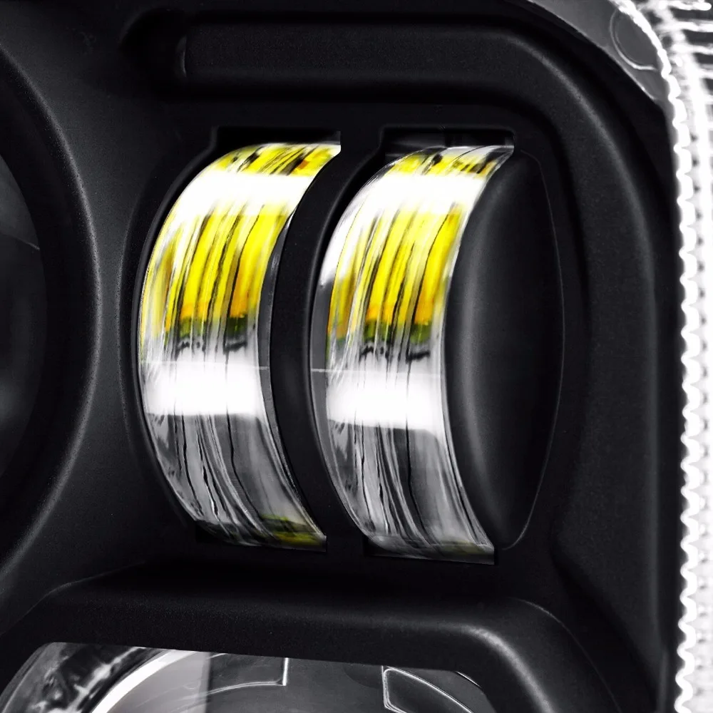 Автомобильные аксессуары передние фары 7 квадратных мотоциклетных