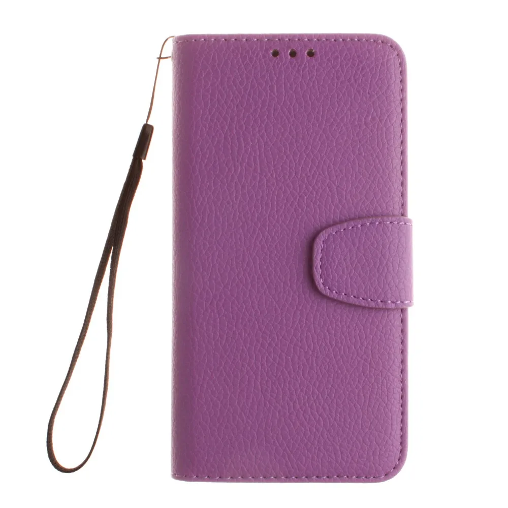 Для huawei Ascend 4A/Y6 Новый кожаный чехол книжка с личи подставка для телефона