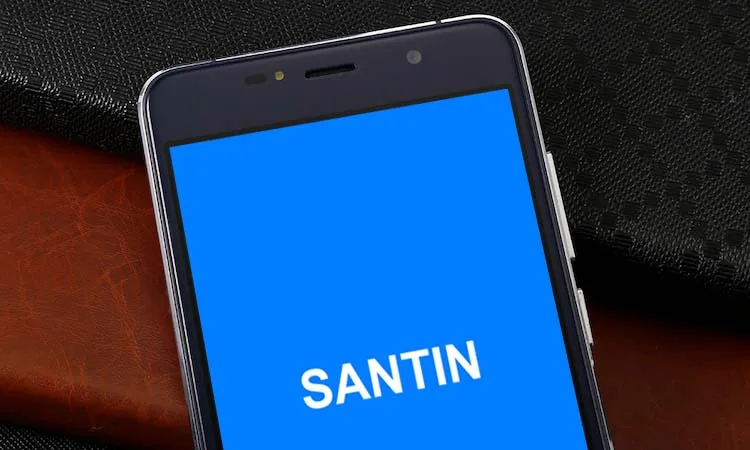 SANTIN Q3 сканер отпечатков пальцев 5 0 ''HD 4G LTE смартфон четырехъядерный телефон