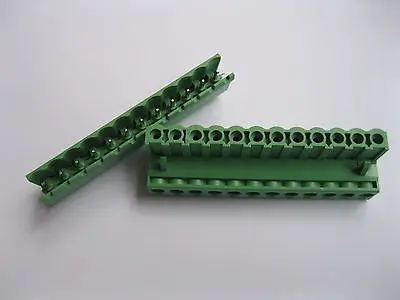 30 pcs Green 12 pin 5.08mm Screw Terminal Block Connector Pluggable Type | Обустройство дома