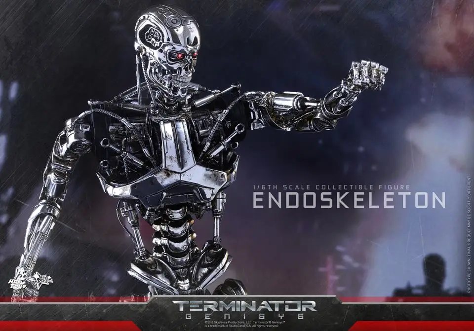 1/6 Terminator Genisys 5 T800 Endoskeleton Коллекция фигурка модель игрушки