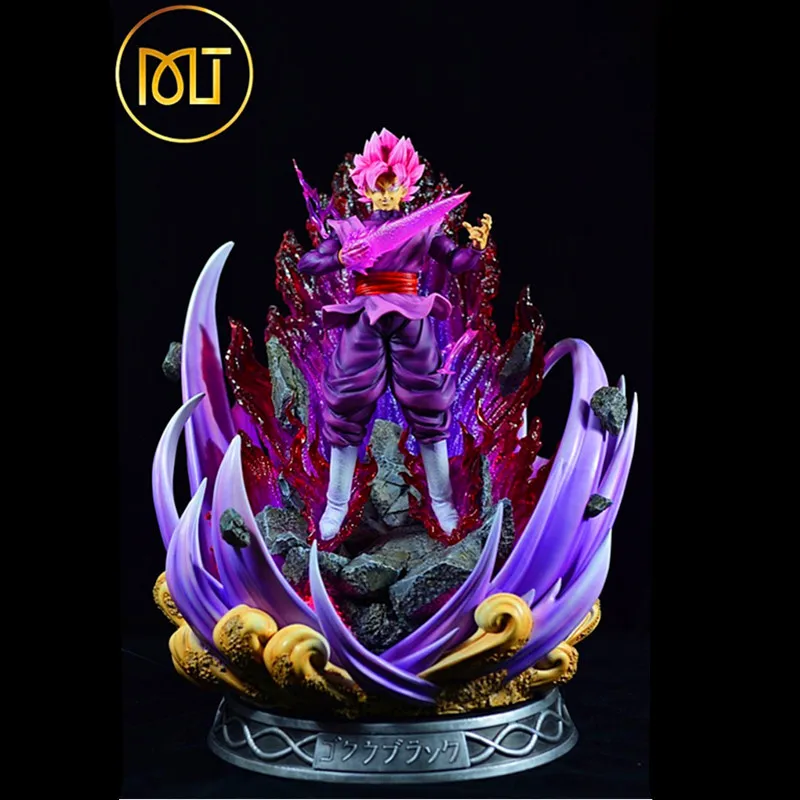 Предпродажа Dragon Ball Супер Saiyan персик красные, черные Гоку 1/6 GK 1/4 Смола статуэтка игрушка(Срок поставки: 60 дней) X278 - Цвет: 41X35X50CM