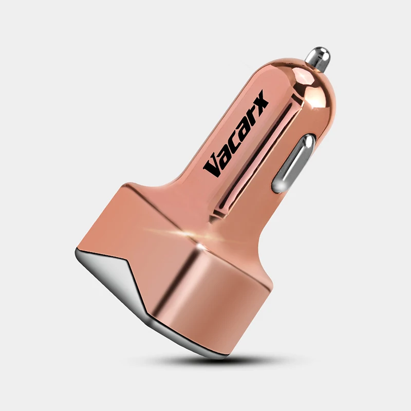 Розетка для автомобильного прикуривателя Vacarx двойное зарядное устройство USB с