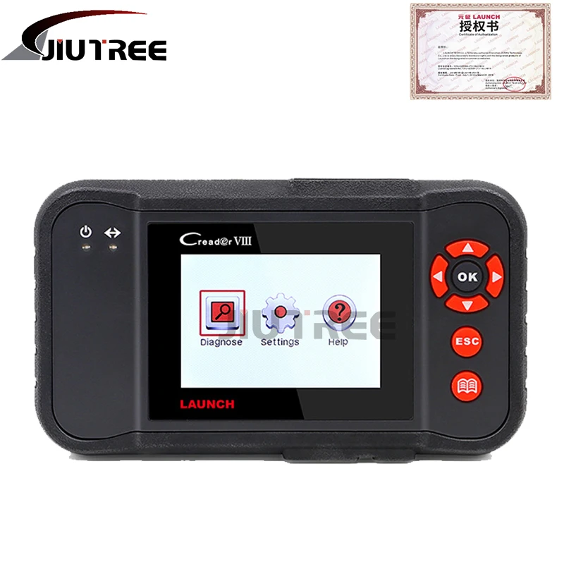 Считыватель кодов LAUNCH X431 obd2 многоязычный сканер Creader VIII 8 автоматический