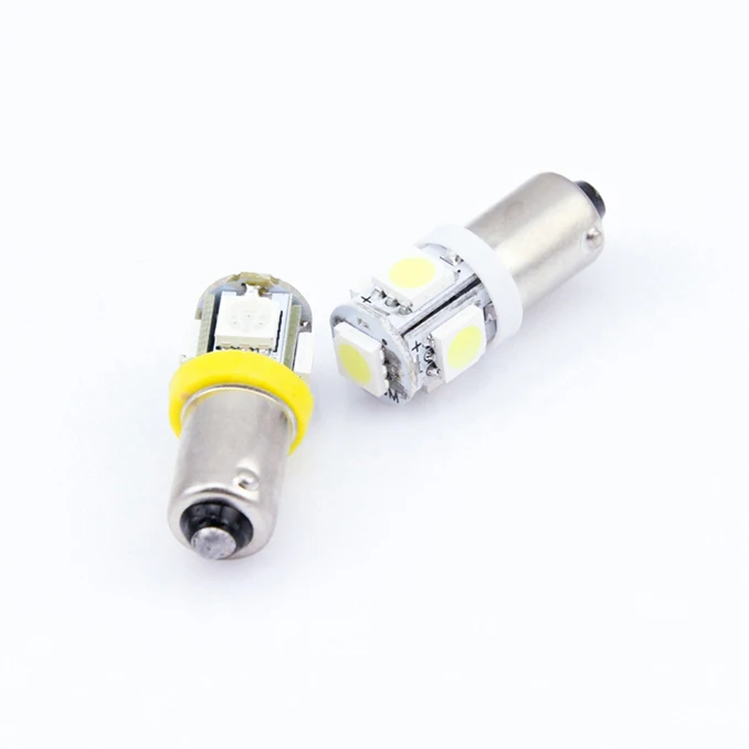 4X BA9S 5050 5 SMD led H6W T11 T4W 5smd 12v Car Vehicle Lamp Auto Bulb turn light white pink ice blue red | Автомобили и