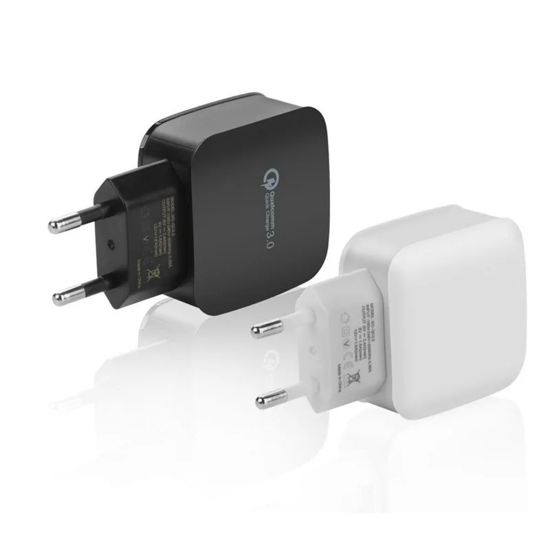 CRDC Usb телефон Зарядное устройство Quick Charge 3 0 Smart Travel быстро ЕС США адаптер для IPhone X 8