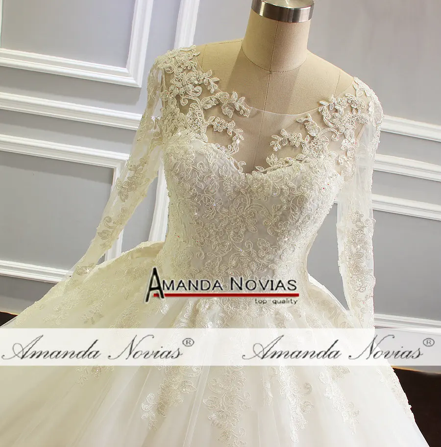 Robe de mariee Пышное Бальное Платье принцессы Свадебное платье новая модель