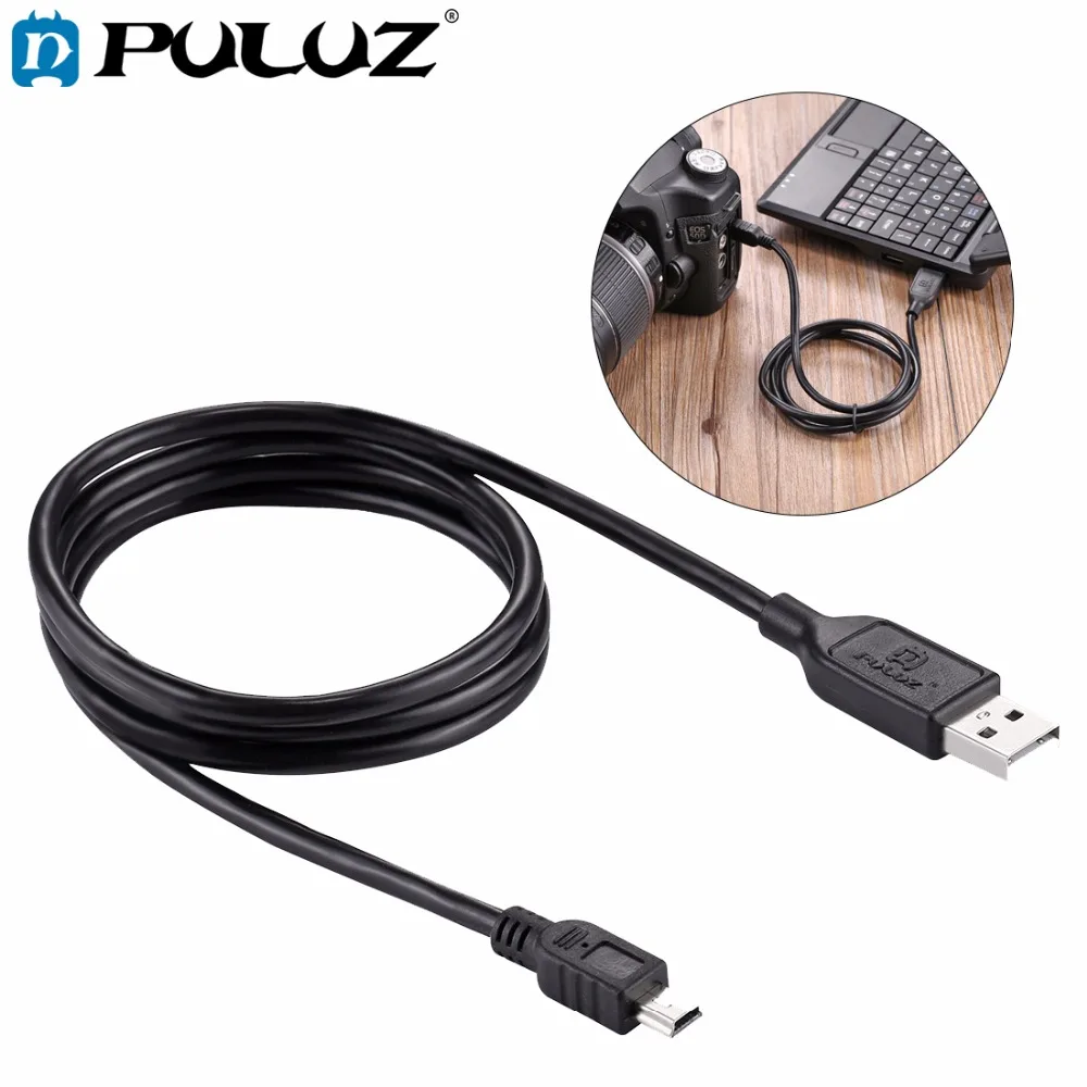 Аксессуары PULUZ для камеры Mini 5 pin USB кабель синхронизации данных и зарядки GoPro HERO4/ 3 +