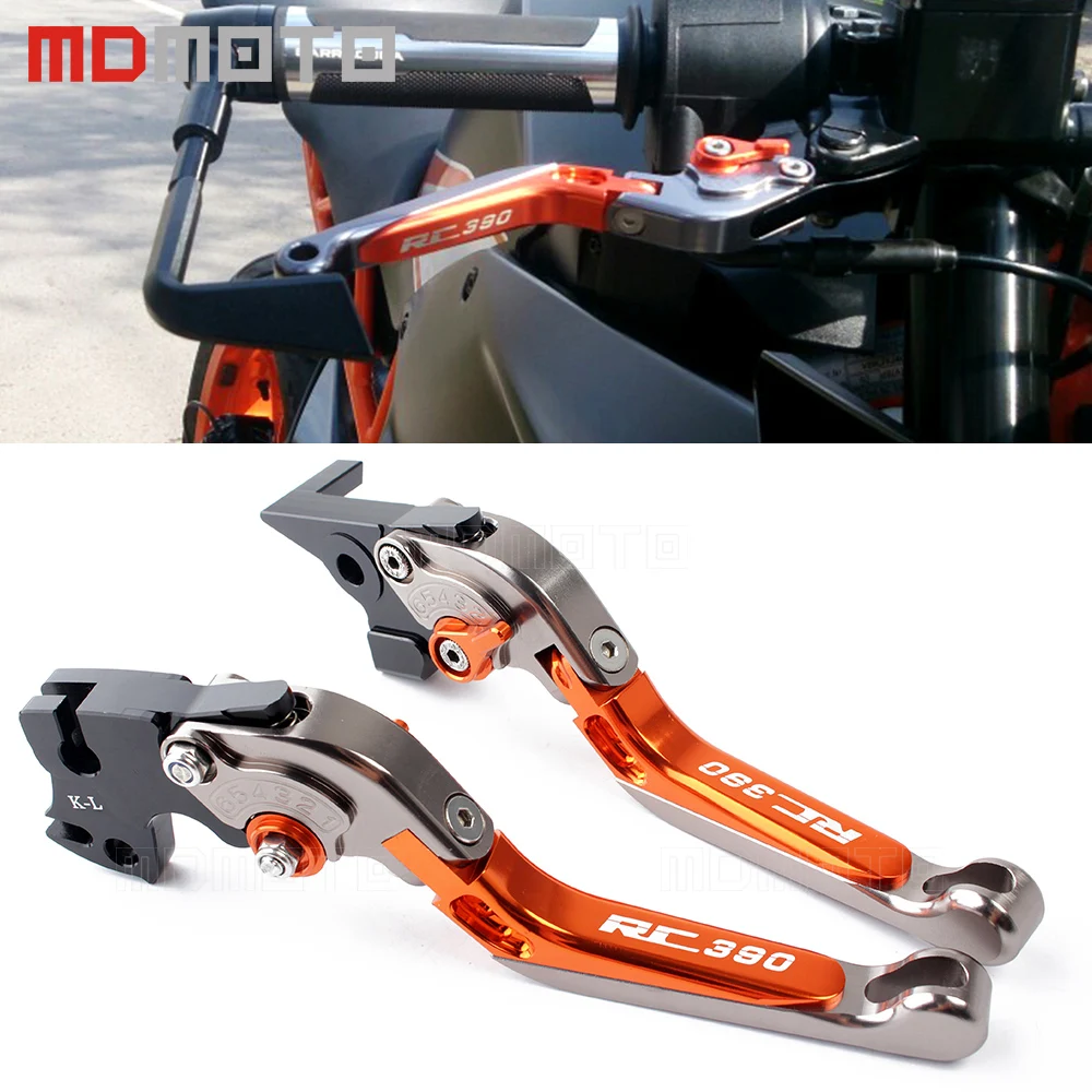 Для KTM Duke 390 RC390 RC 2013 2014 2015 2017 2018 2019 Мотоцикл CNC Складной и выдвижной тормозной клатч