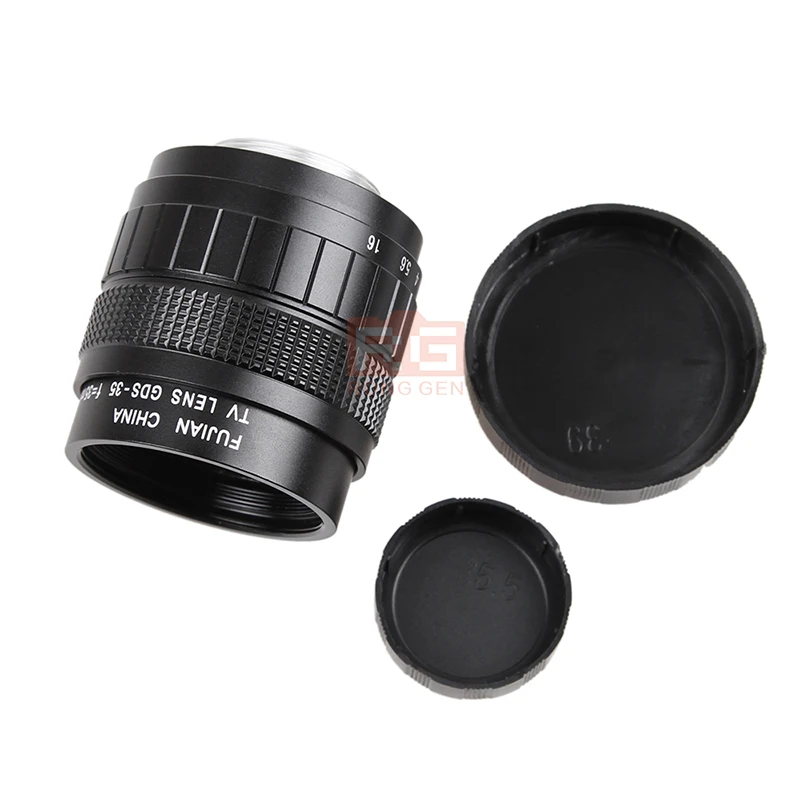 Фуцзянь 35 мм F1.7 CC ТВ фильм объектив+ C-Mount макрокольцо для Canon EOS M M2 M3 M5 M6 M10 беззеркальная камера