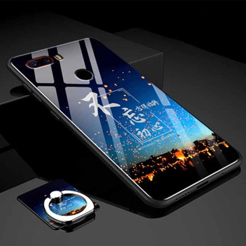 Чехол для Nubia Z17S чехол из роскошного закаленного стекла+ мягкая задняя крышка с краями 5,73 ''для Nubia Z17 S чехол для телефона Nubia Z17S чехол s оболочка