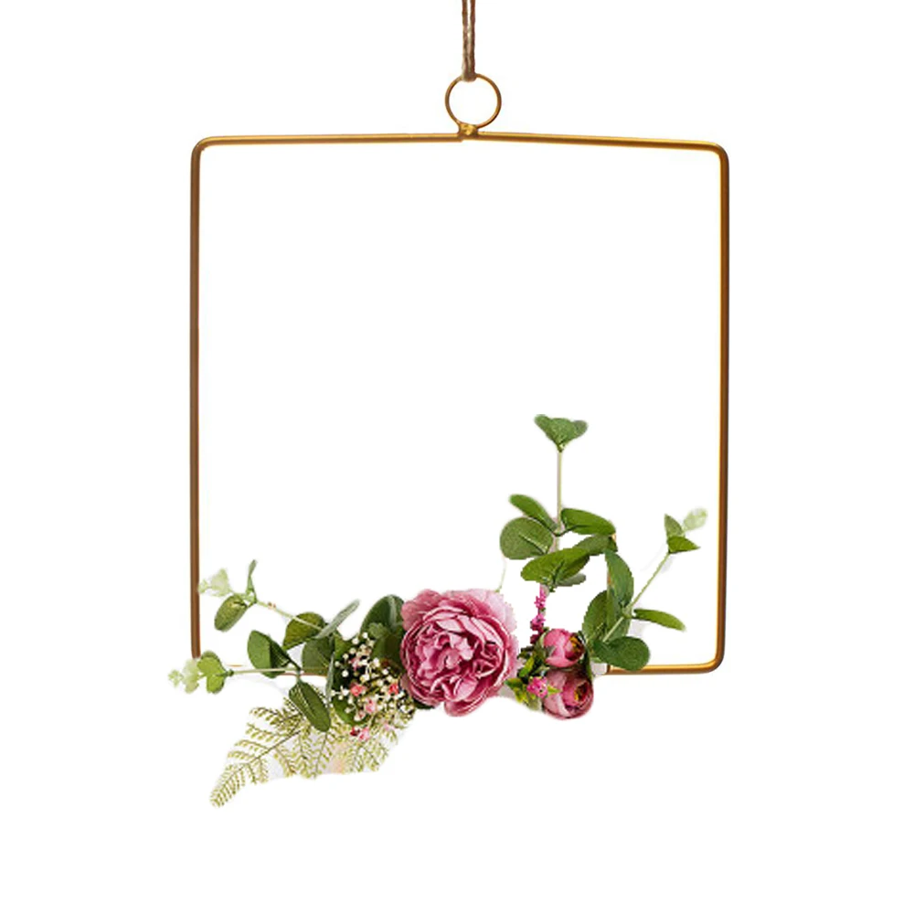 Креативная настенная подвесная кованая пеньковая веревка в скандинавском стиле