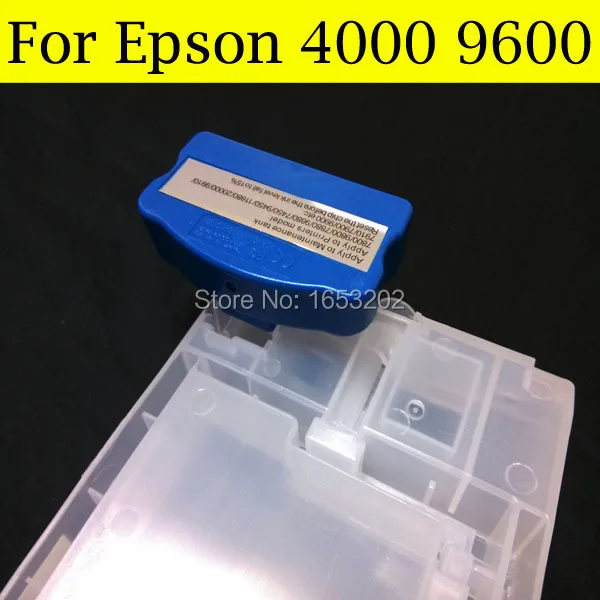 8 шт./лот пустой 4000 набор чернил для заправки картриджа EPSON принтер с T5441 T5448|ink