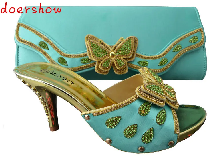 

2015 Beautiful Italian Shoes With Matching Bags To Match,New African Shoes And Matching Bag Sets For Wedding doershow)!ZX1-87