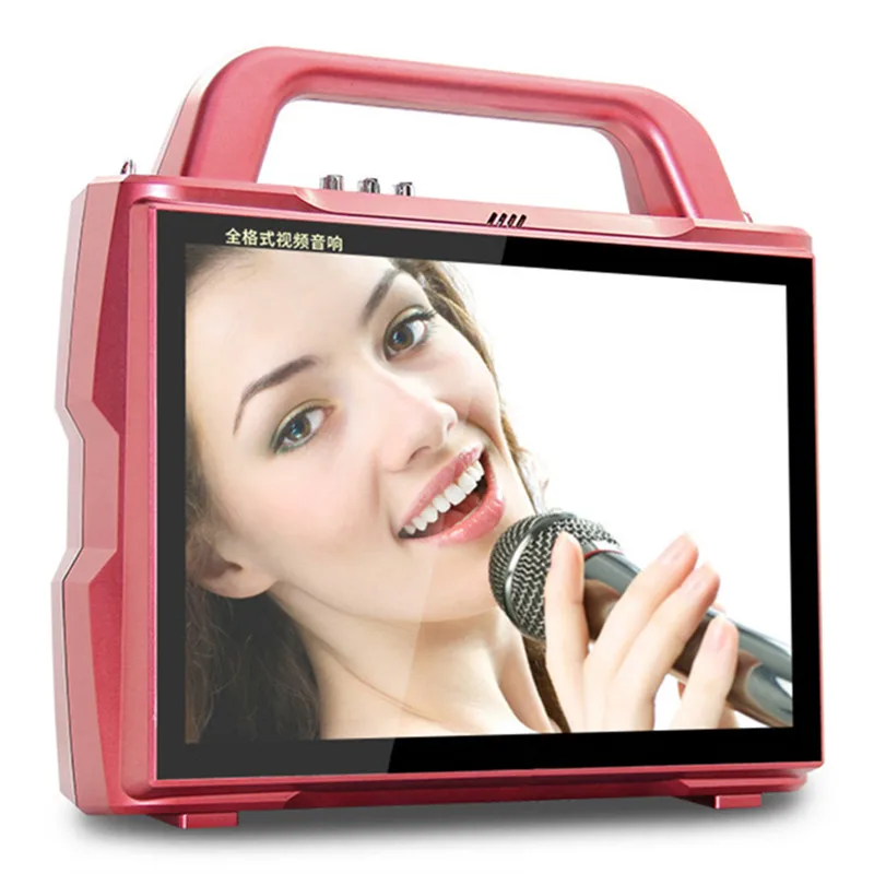 Портативная видеокамера HD уличный динамик mp3 плеер старомодный кинотеатр