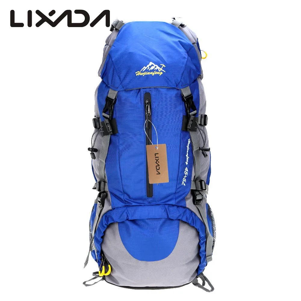 Lixada 50L на открытом воздухе Альпинизм Сумки распылитель ранцевого типа для с спорт