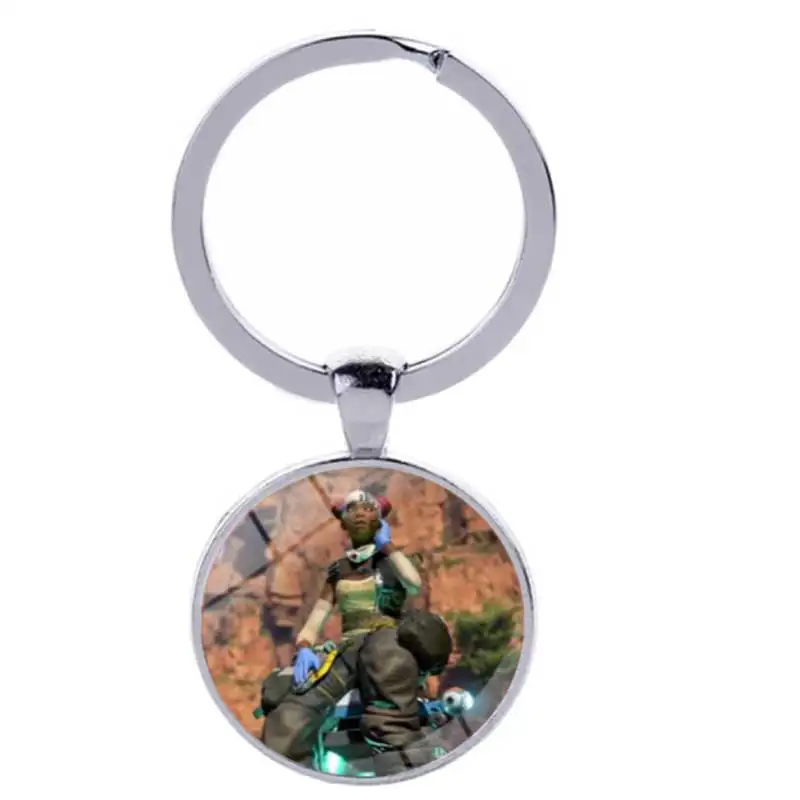 Новинка, брелок для ключей Apex legends, модель из сплава, игрушки Apex, Горячая игра, аксессуары, фигурка, металлический брелок для ключей, подарки для детей на день рождения