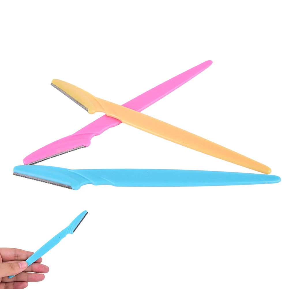 

3Pcs/Set Eyebrow Razor,Facial Hair Remover Eyebrow Trimmer,Sharp Mini Makeup Knife Shaper Shaver For Women