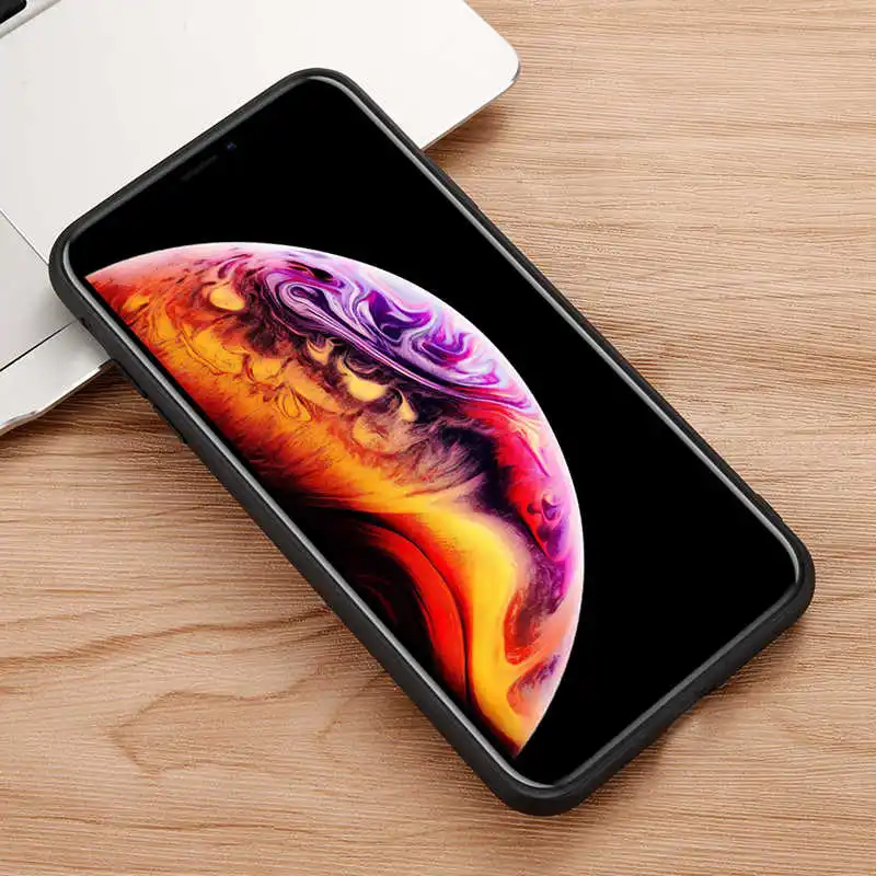 Чехол из натуральной кожи для Iphone X чехол XS Max задняя крышка противоударный с