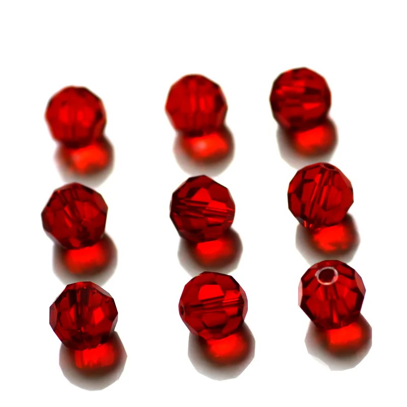 Стеклянные бусины с футбольным мячом 8 мм 100 шт./лот 2020|crystal glass beads|european charmsjewelry beads |