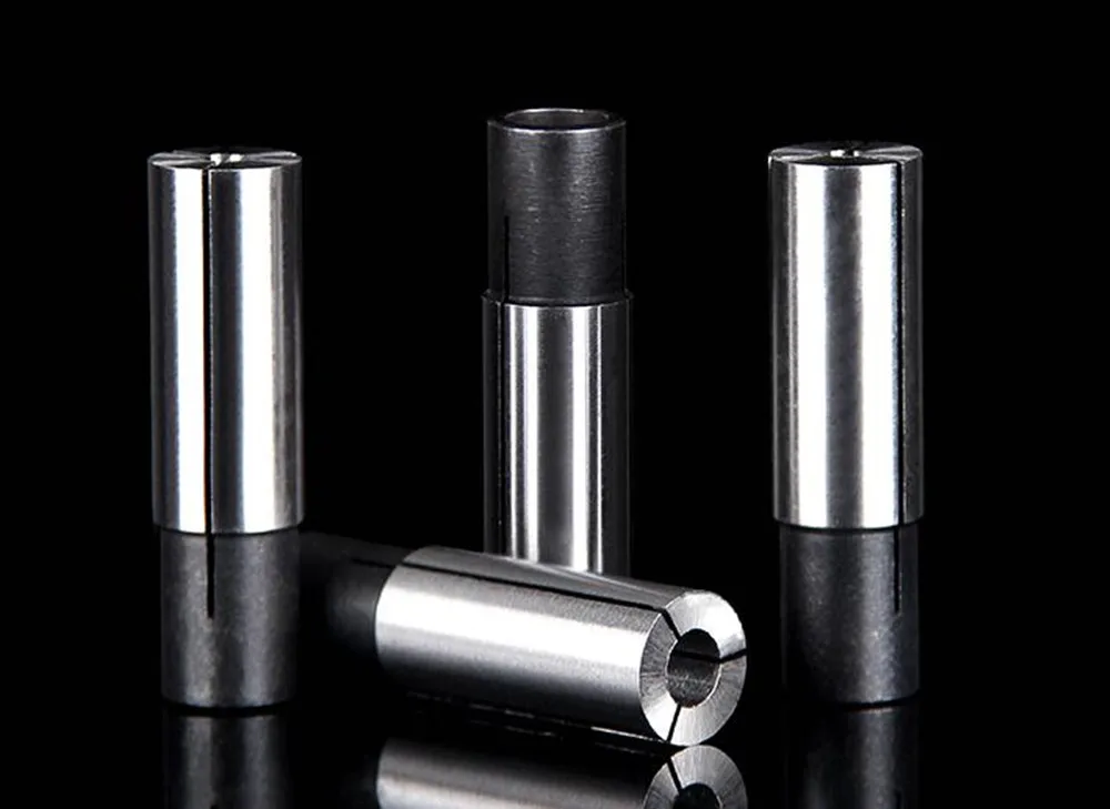 

6pcs 12.7mm-3.175/4/6/6.35/8/10mm CNC machine Accessories milling cutter diameter Conversion sets collet adapter