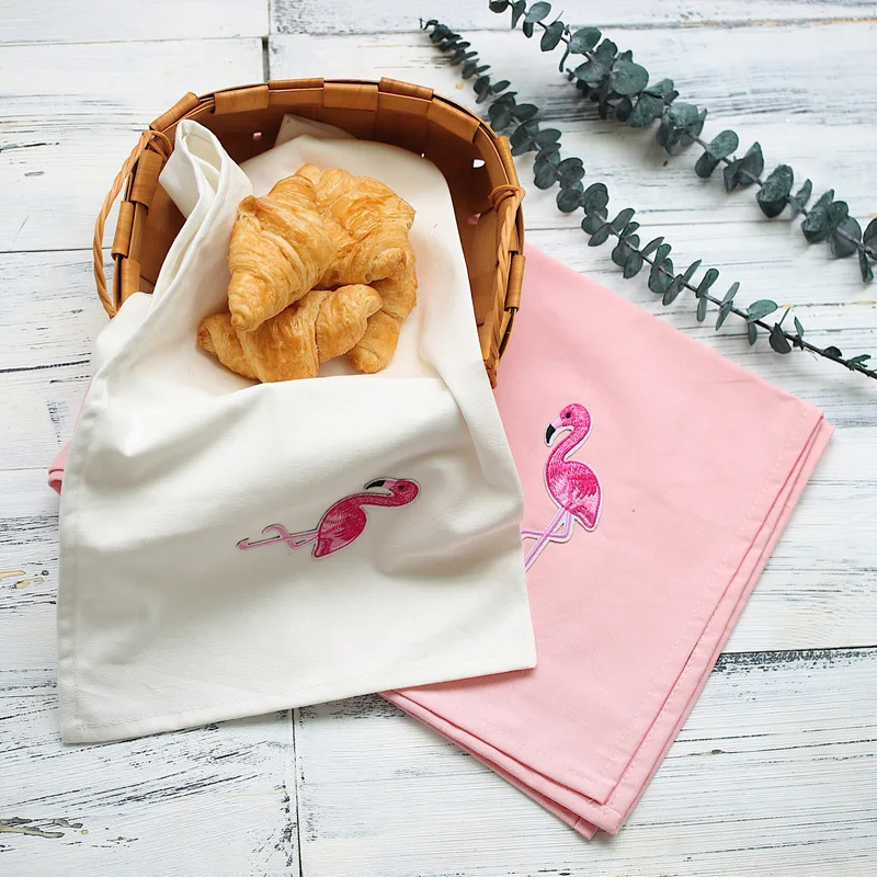 Simple Styles Pink White Flamingo Tablecloth Photography Backdrop Cloth Background Accessories Studio Props for Food Tableware |