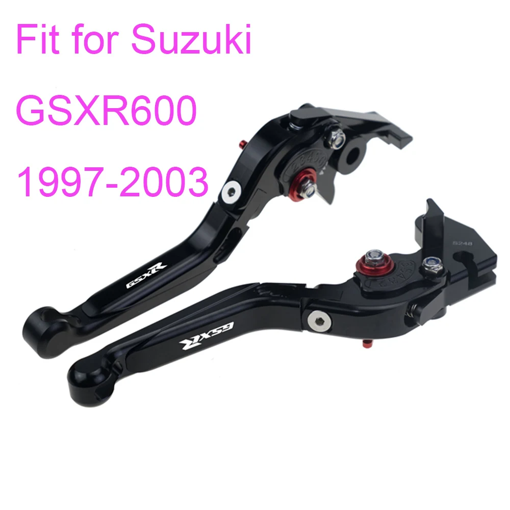 

KODASKIN Folding Extendable Brake Clutch Levers for Suzuki GSXR600 1997-2003