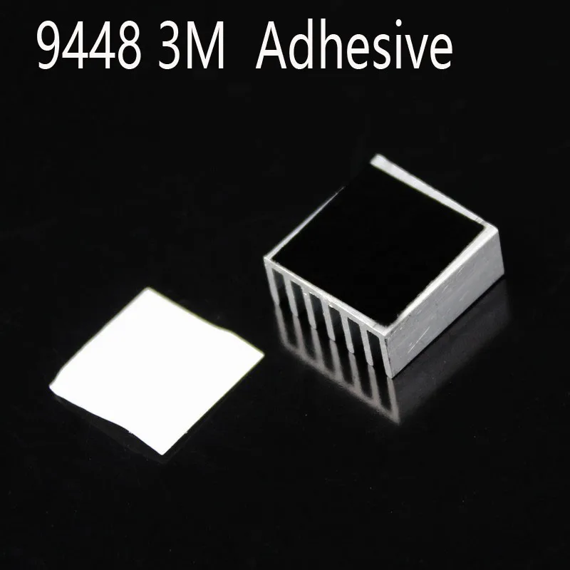 Gdstime 20 шт. Алюминиевый 14X14X6 мм Серебряный компьютерный Охлаждающий радиатор