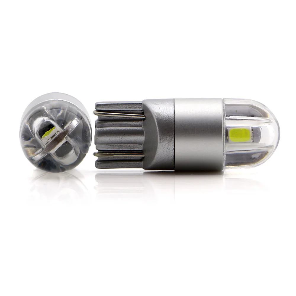 4 шт. T10 W5W 3030 2SMD светодиодный светильник для автомобиля белый (6000 K) красный синий